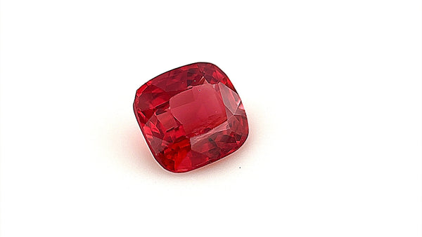 Pink natural spinel