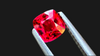 Neon red natural Burmese spinel, ethically sourced from Mogok, ideal for bespoke fine jewellery.