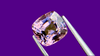 Natural Lavender Spinel, Cushion-Cut, Hand-Cut from Mogok, Myanmar. A Unique Gemstone Ideal for High-End Custom Jewellery.