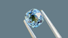 Greenish-blue natural spinel gemstone, eye-clean clarity, perfect for durable and elegant jewellery designs.