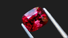 Deep red cushion-cut spinel gemstone, ethically sourced directly from Mogok, supplied by a UK-based supplier offering exclusive, high-quality gemstones.