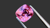 High lustre light pink cushion-cut spinel gemstone, ethically sourced from Mogok, supplied by a UK-based supplier for luxury fine jewellery.