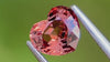 Unique pastel orange heart-shaped spinel gemstone, ethically sourced from Myanmar. This rare 1.00ct spinel is ideal for luxury jewellery designs or collector’s pieces.