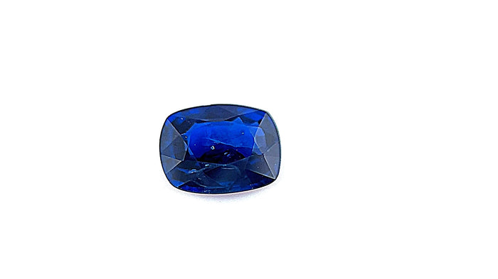 Untreated Burmese Blue Sapphire 1.04ct Cushion Cut