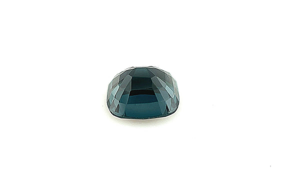 Teal Green Natural Spinel 1.44ct with Eye-Clean Clarity | Cushion Cut
