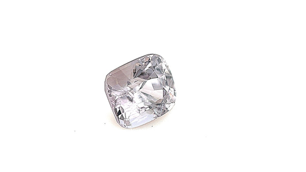 Transparent Bright Grey Natural Spinel 1.40ct Cushion Cut