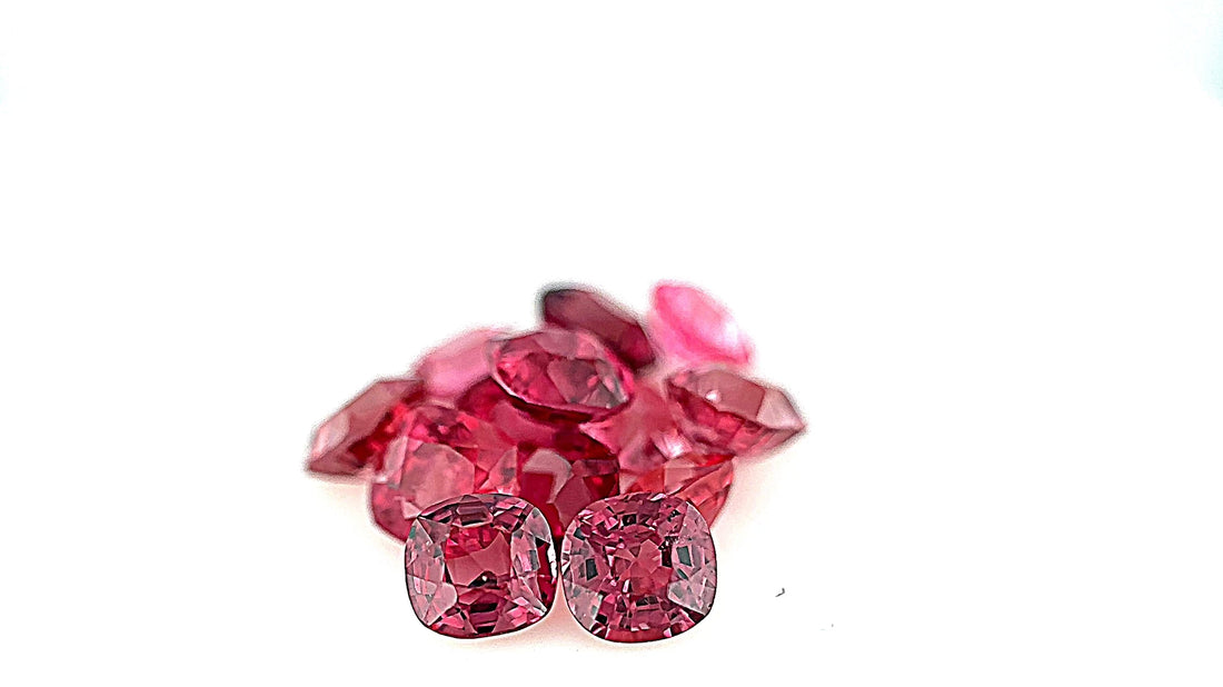 Pink Natural Spinel Parcel 5.13ct Total of 13 Stones Eye-Clean Clarity 