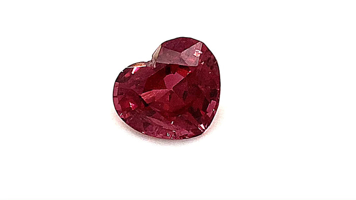 Magenta-Pinkish Colour Heart-Shaped Spinel 0.70ct